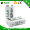 Geigenienergy Wiederaufladbare 680mAh 9V Lithium-Polymer-Akku